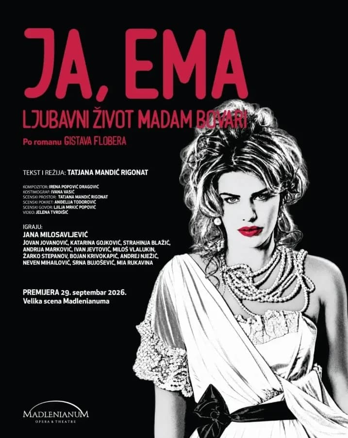 Ja, Ema plakat predstave