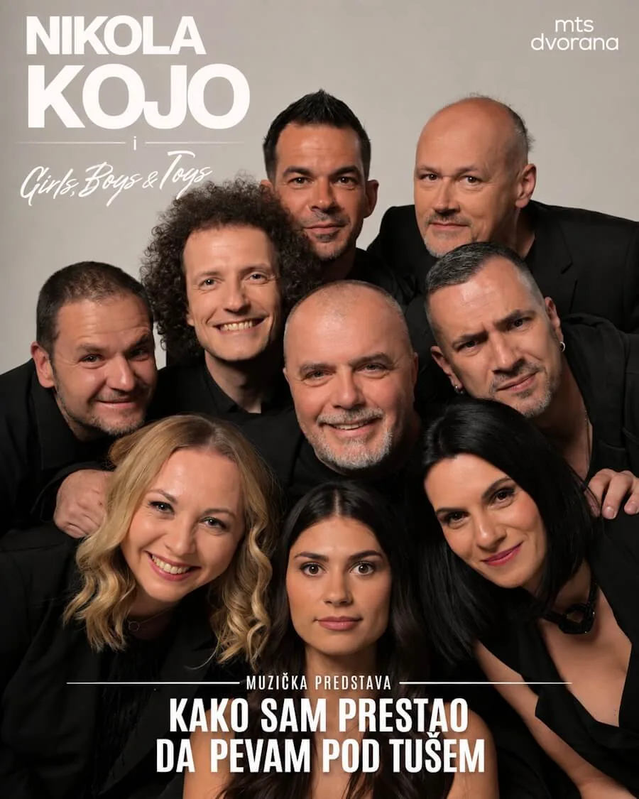 Kako sam prestao da pevam pod tušem plakat