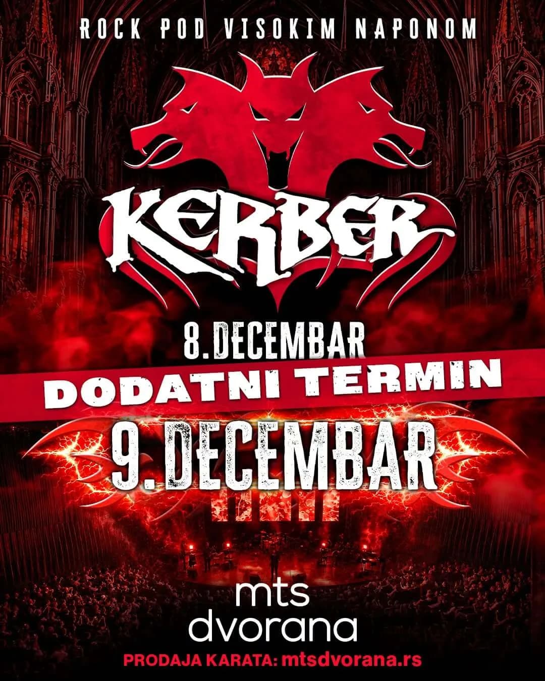 Kerber koncert plakat
