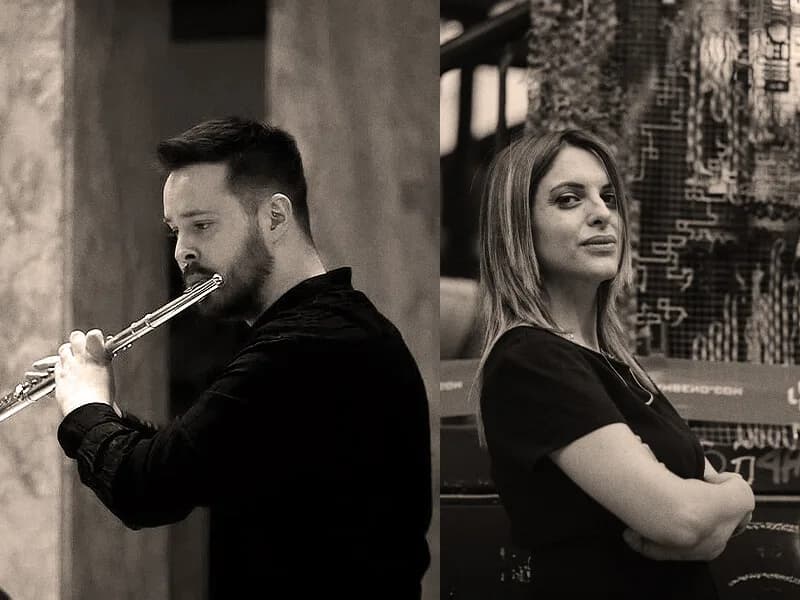 Koncert flautiste Strahinje Radoičića i pijanistkinje Marije Gođevac