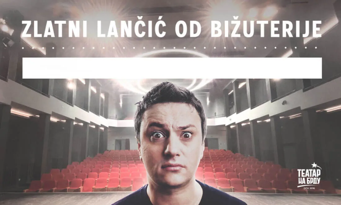 Zlatni lančić od bižuterije