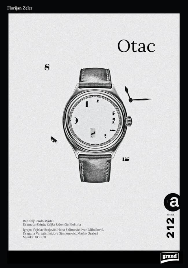 Predstava Otac plakat