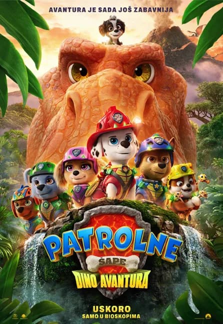 Plakat filma Patrolne šape - Dino avantura