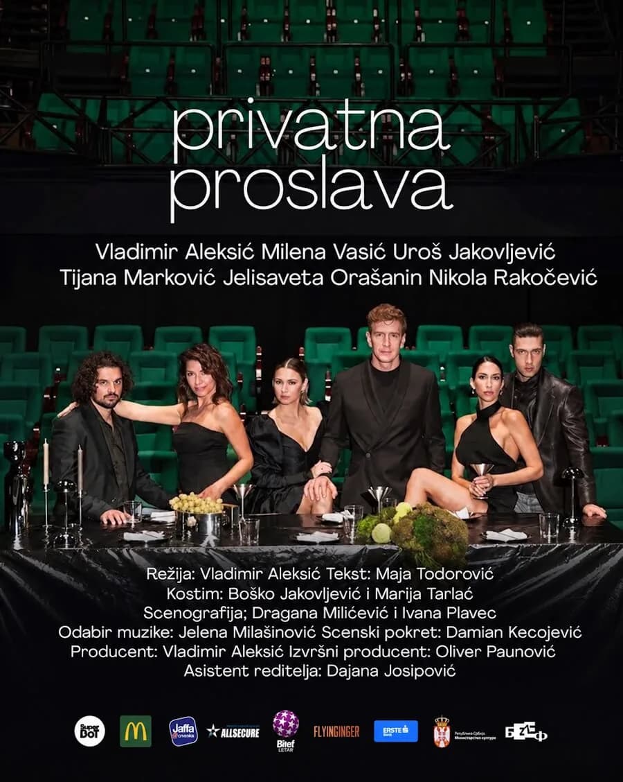 Privatna proslava predstava poster