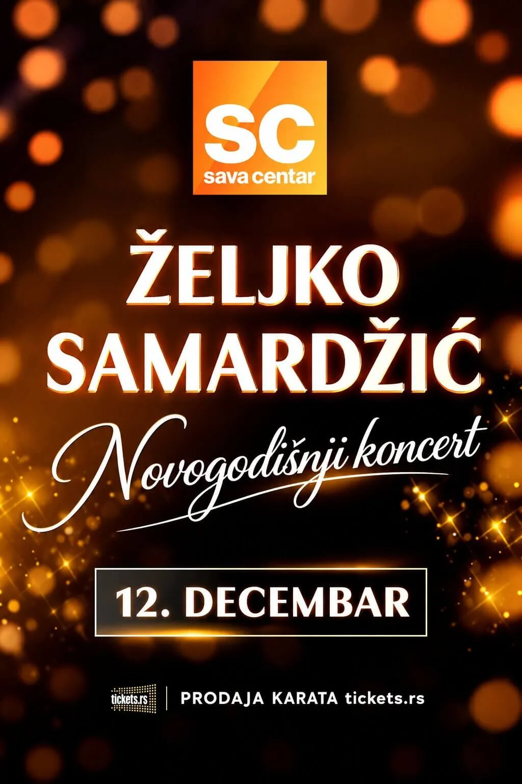 Željko Samardžić koncert plakat