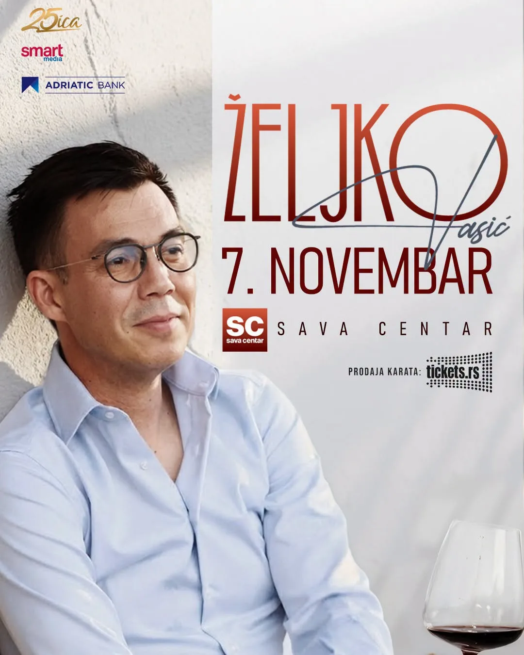 Željko Vasić koncert plakat