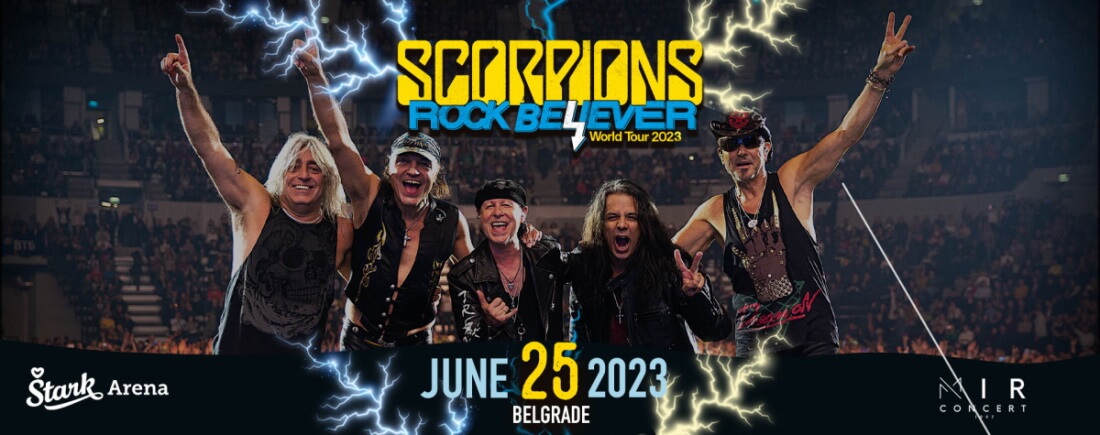 Scorpions Koncert Štark arena