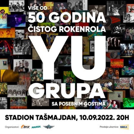YU grupa Koncert 2022 Tašmajdan