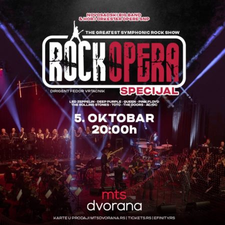Rock Opera Koncert MTS dvorana 2023