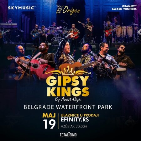 Koncert Gipsy Kings Beograd plakat