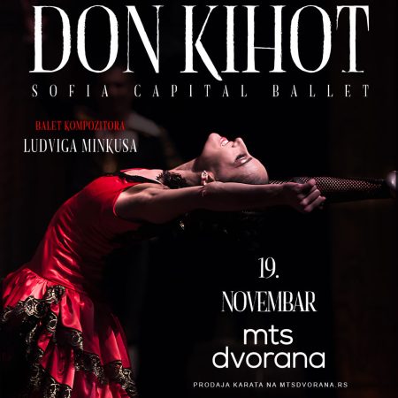 Balet Don Kihot mts dvorana plakat