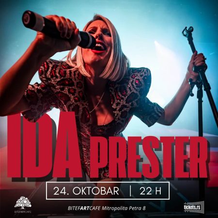Ida Prester Beograd koncert plakat