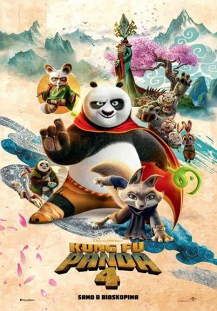 Kung Fu Panda 4 film plakat