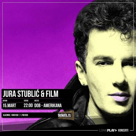 Koncert Jura Stublić Film Dom Omladine Koncerti