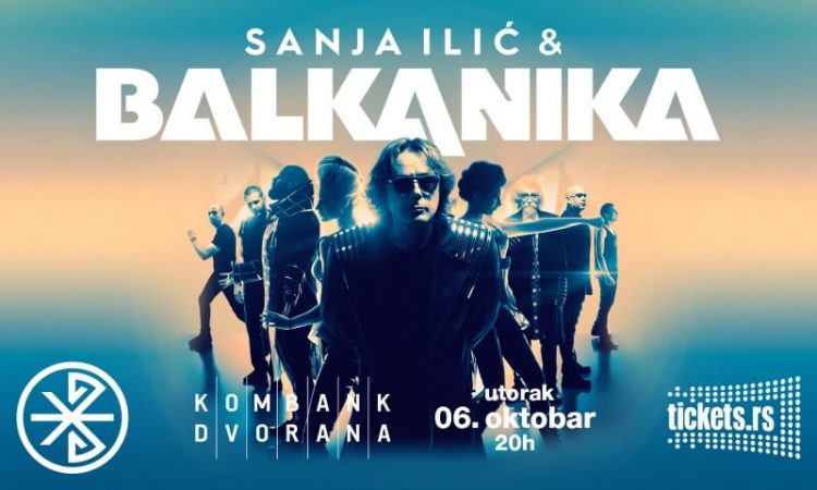 Sanja Ilić Balkanika plakat za koncert